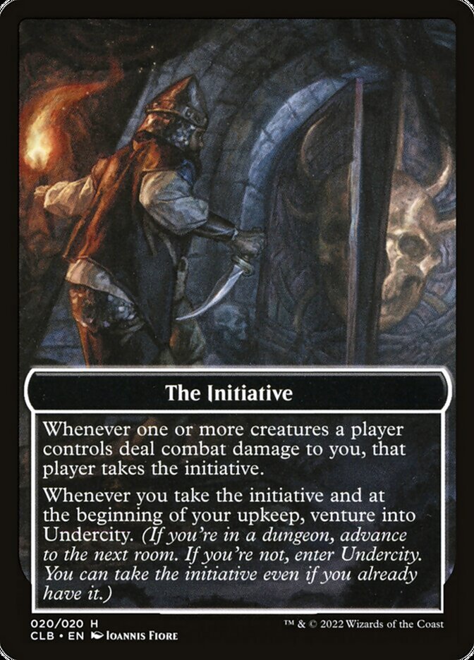 The Initiative // Undercity Double-Sided Token (CLB-020) (Foil)
