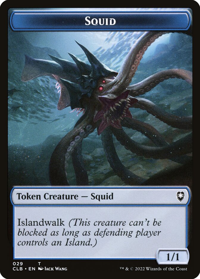 Squid // Copy Double-Sided Token (CLB-29 // 19)