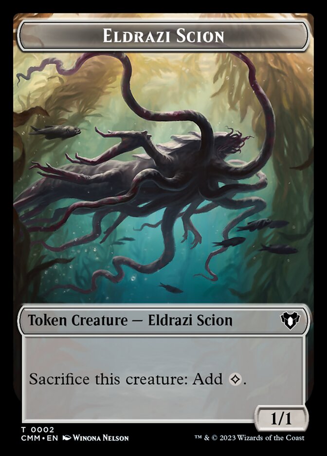 Eldrazi Scion // Myr Double-Sided Token (CMM-2 // 43)