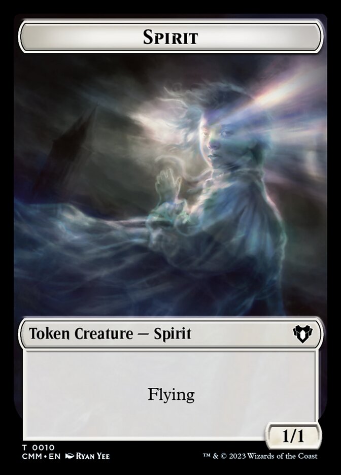 Spirit (0010) // Graveborn Double-Sided Token (CMM-10 // 38)