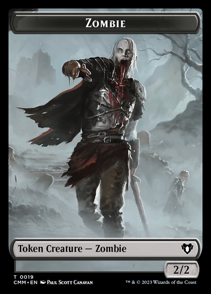 Zombie (0019) // Kor Soldier Double-Sided Token (CMM-19 // 8)