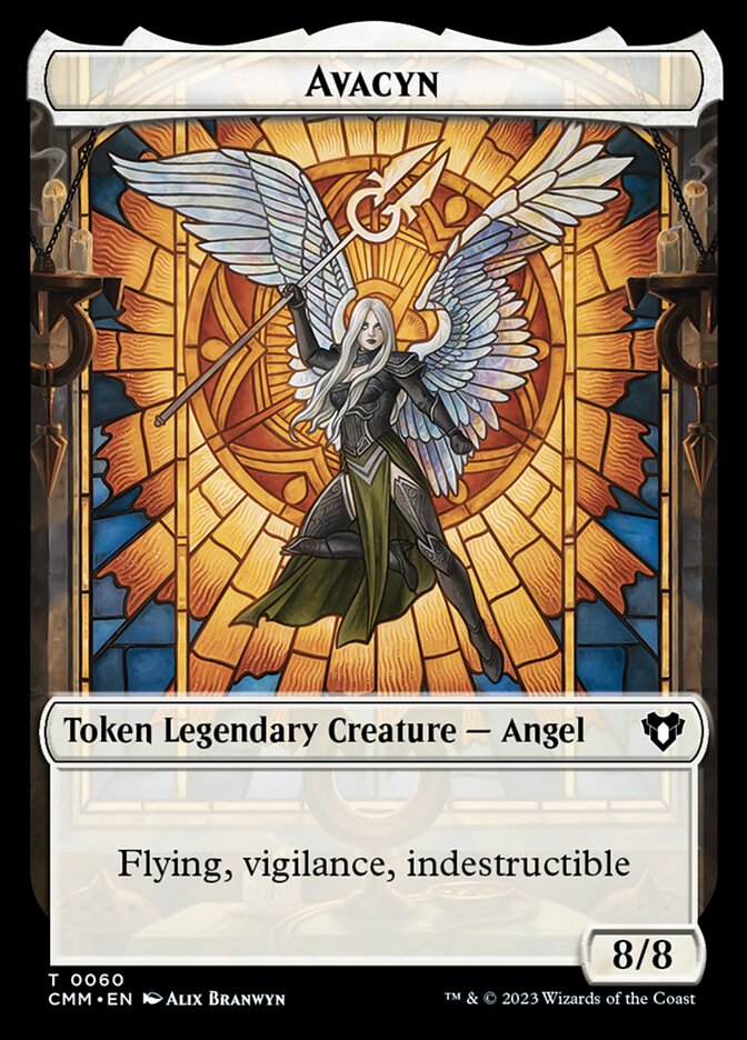 Copy (0054) // Avacyn Double-Sided Token (CMM-54 // 60)