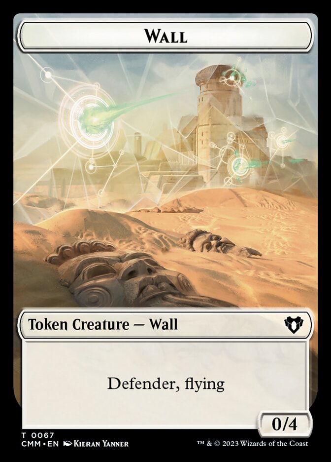 Wall // Kor Ally Double-Sided Token (CMM-67 // 64)