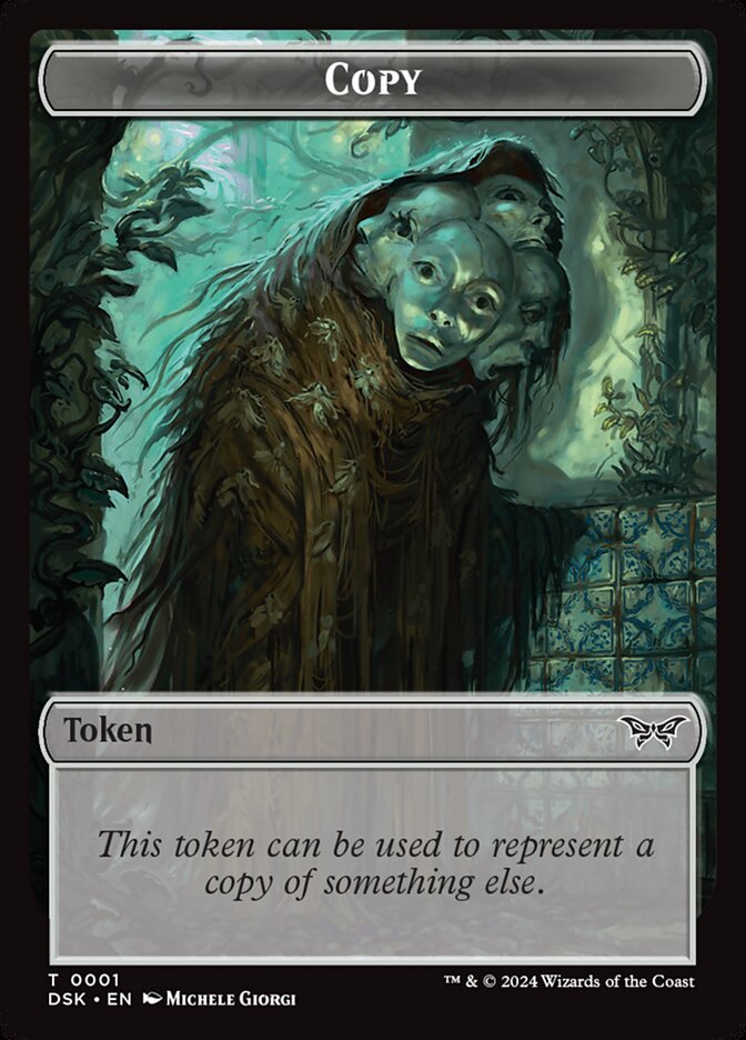Horror // Copy Double-Sided Token (DSK-10 // 1)