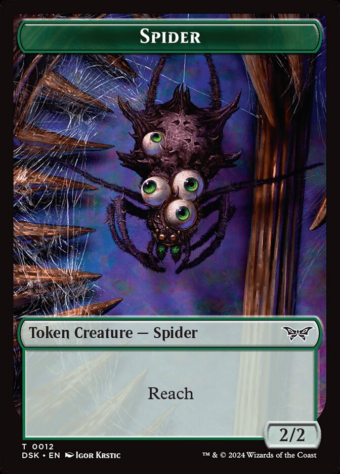 Spider // Manifest Double-Sided Token (DSK-12 // 18)
