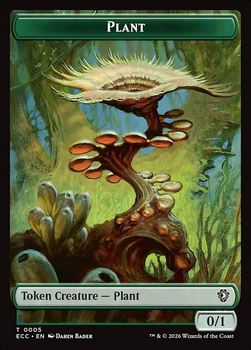 Copy // Plant Double-Sided Token (ECC-1 // 5)