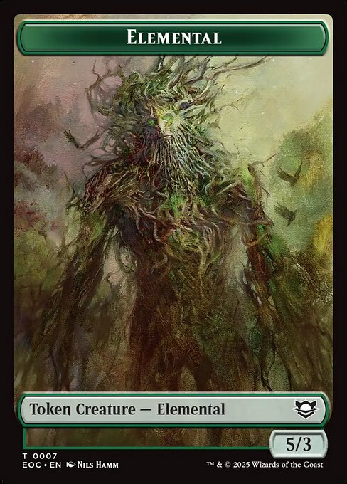 Insect // Elemental (0007) Double-Sided Token (EOC-4 // 7)