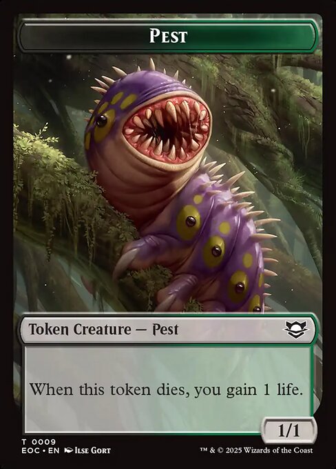 Copy // Pest Double-Sided Token (EOC-1 // 9)