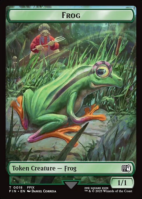 Hero (0008) // Frog Double-Sided Token (FIN-8 // 18)