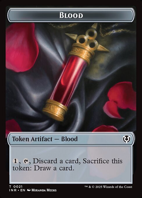 Zombie (0010) // Blood Double-Sided Token (INR-10 // 21)