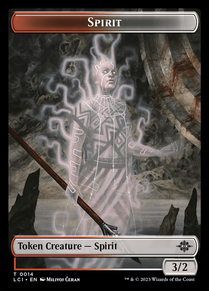 Map // Spirit Double-Sided Token (LCI-17 // 14) (Foil)