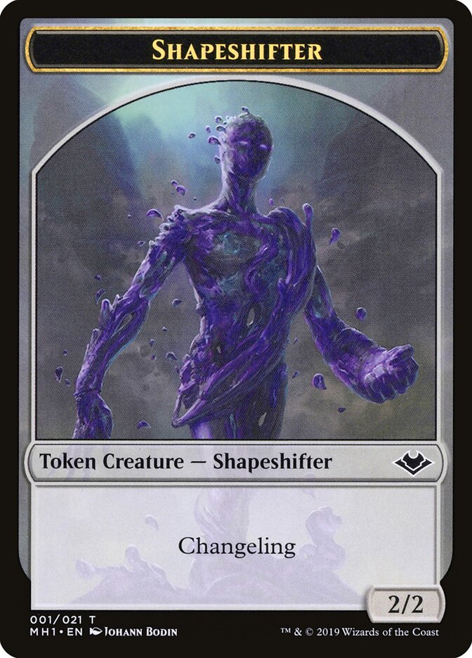 Shapeshifter // Spider Double-Sided Token (MH1-1 // 14)