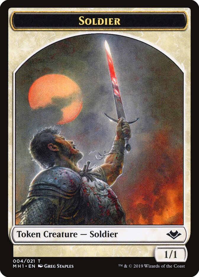 Soldier // Spider Double-Sided Token (MH1-4 // 14)