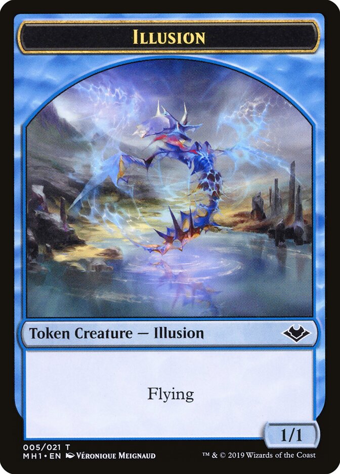 Illusion // Bear Double-Sided Token (MH1-5 // 11)