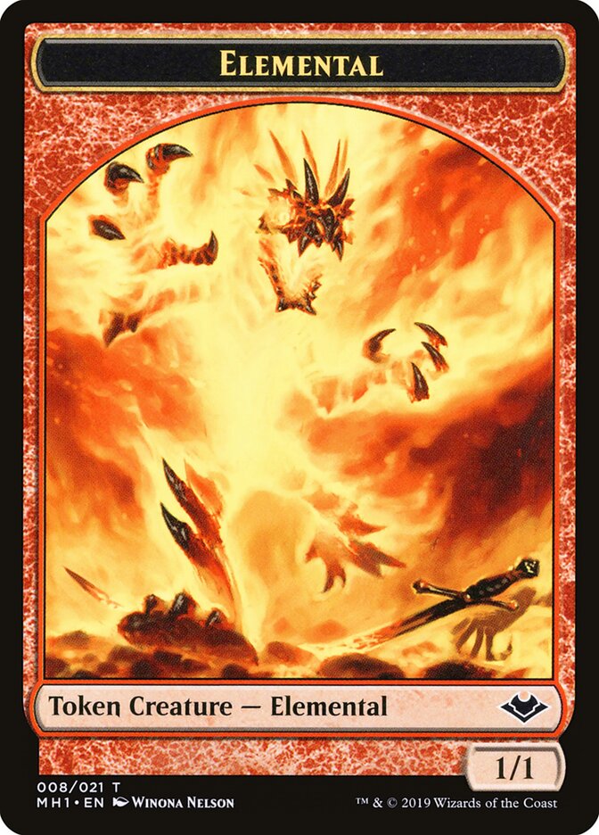 Elemental (008) // Emblem - Wrenn and Six Double-Sided Token (MH1-8 // 21)