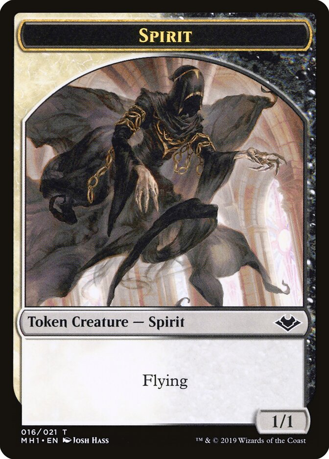 Spider // Spirit Double-Sided Token (MH1-14 // 16)