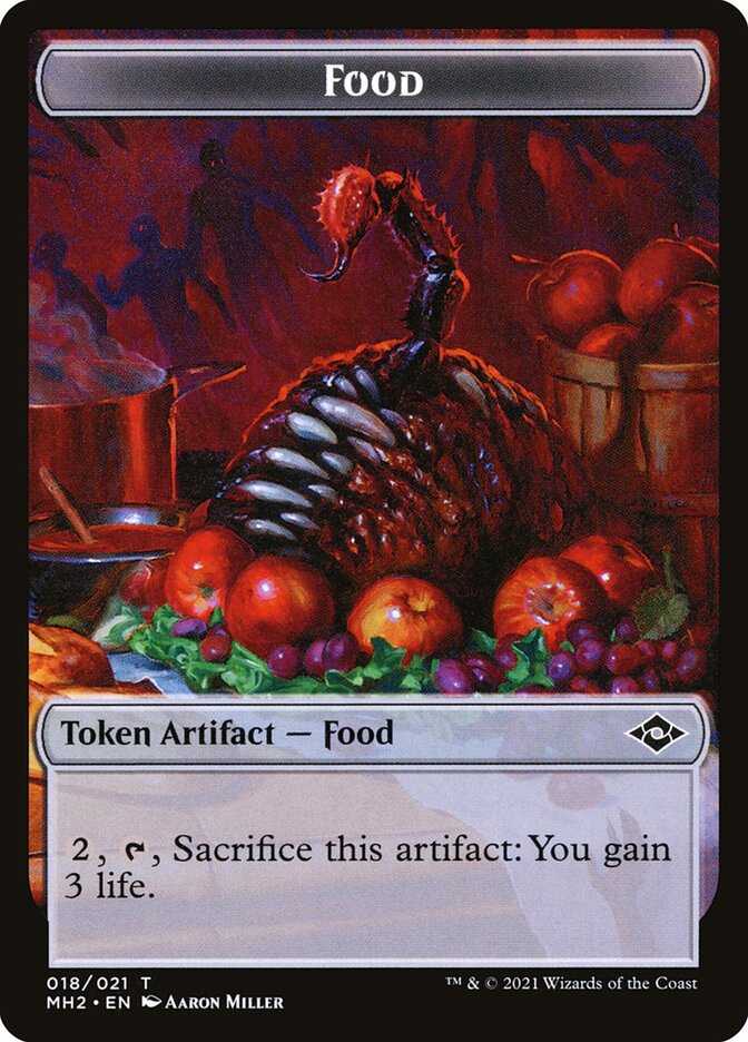 Food (018) // Crab Double-Sided Token (MH2-18 // 2)