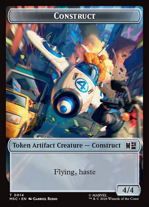 Goat // Construct Double-Sided Token (MSC-6 // 14) (Foil)