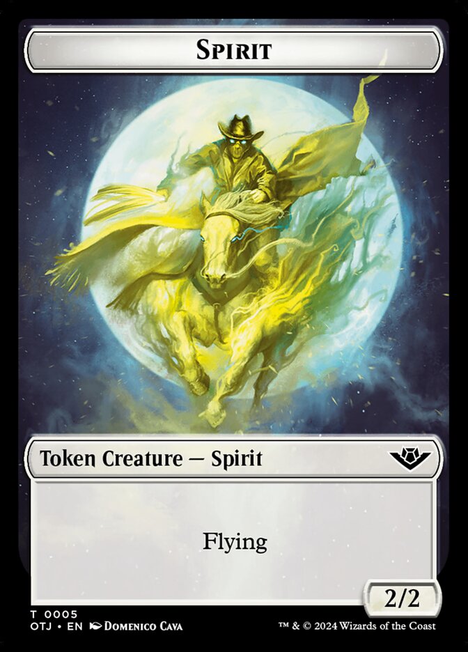 Spirit // Plot Double-Sided Token (OTJ-5 // 20)