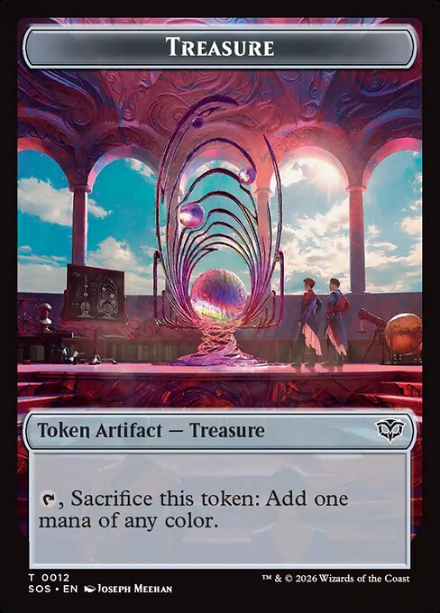 Primo, The Indivisble // Treasure Double-Sided Token (SOC-24 // 12)