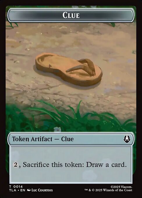 Ally (0005) // Clue (0014) Double-Sided Token (TLA-5 // 14)