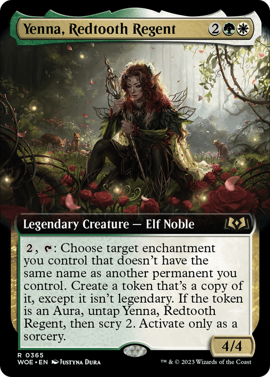 Yenna, Redtooth Regent (WOE-365) (Extended Art)