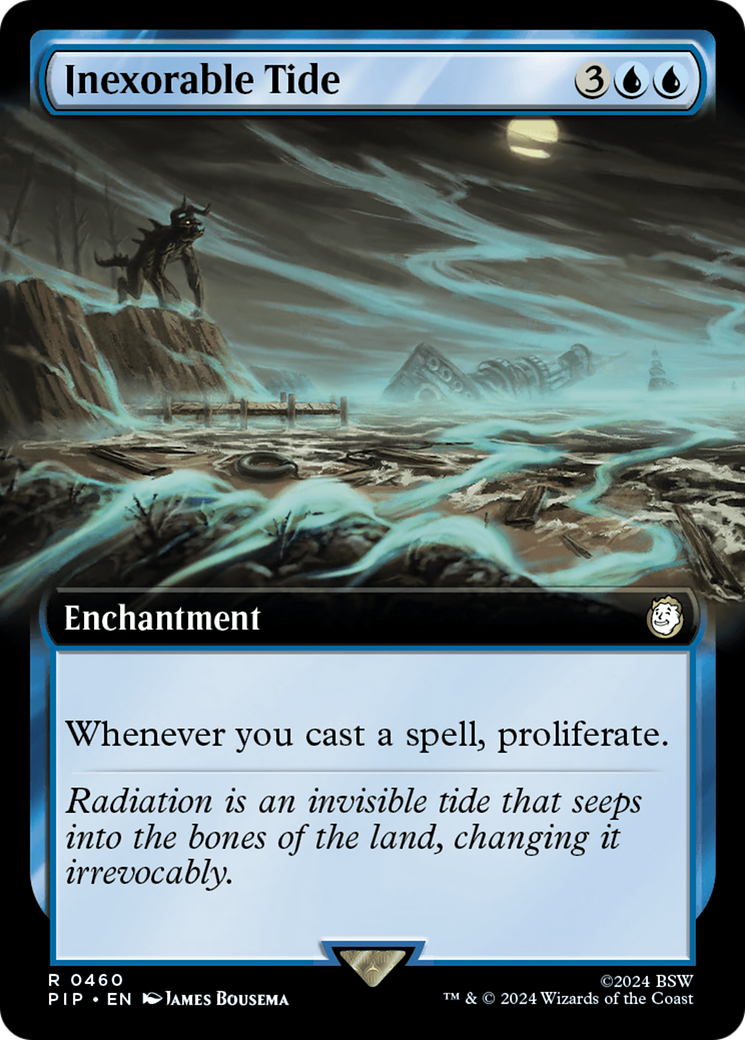 Inexorable Tide (PIP-460) (Extended Art) (Foil)