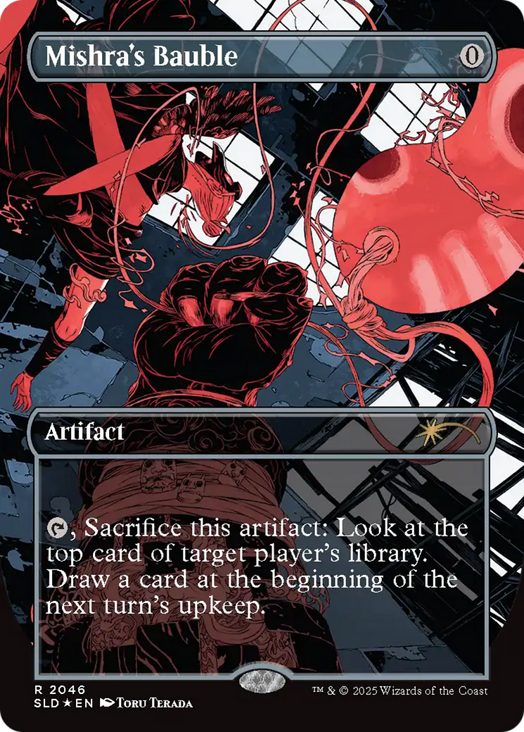 Mishra's Bauble (SLD-2046) (Borderless) (Raised Foil)