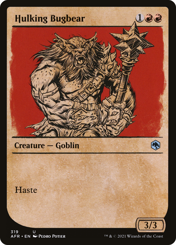 Hulking Bugbear (AFR-319) (Showcase) (Foil)