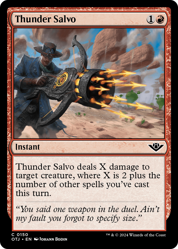 Thunder Salvo (OTJ-150)