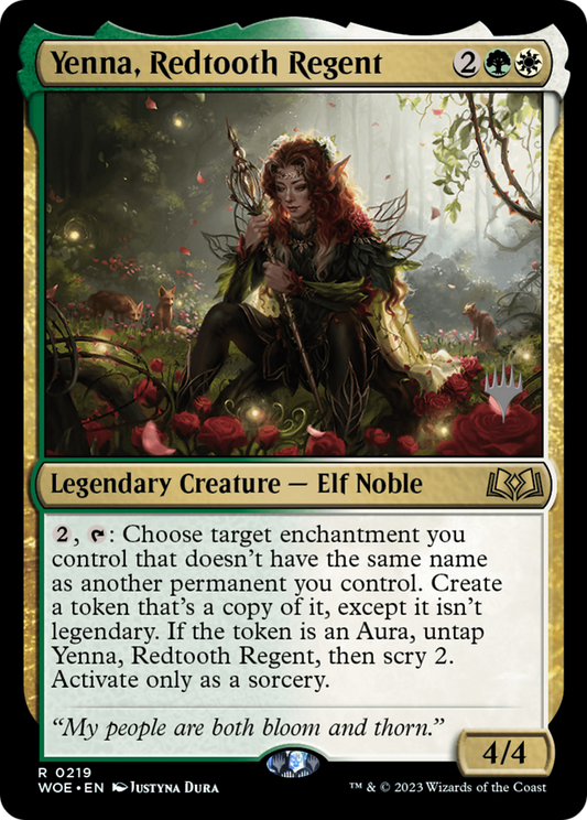 Yenna, Redtooth Regent (PPWOE-219P)