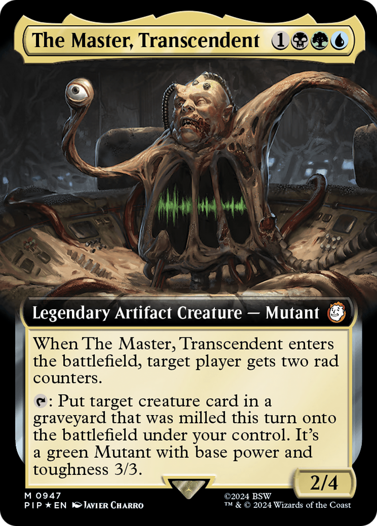The Master, Transcendent (PIP-947) (Extended Art) (Surge Foil)