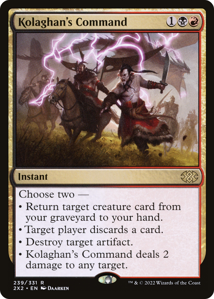 Kolaghan's Command (2X2-239)
