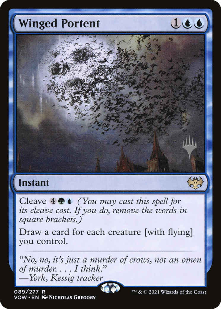 Winged Portent (PPNEO-89P) (Foil)