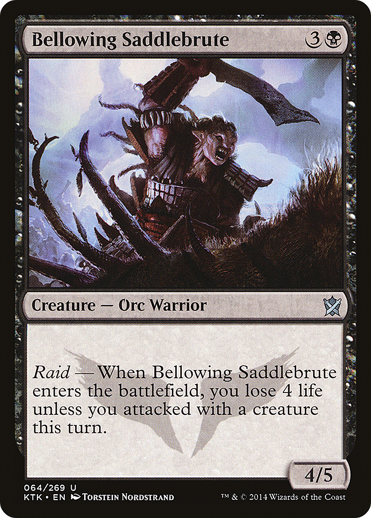 Bellowing Saddlebrute (KTK-064)