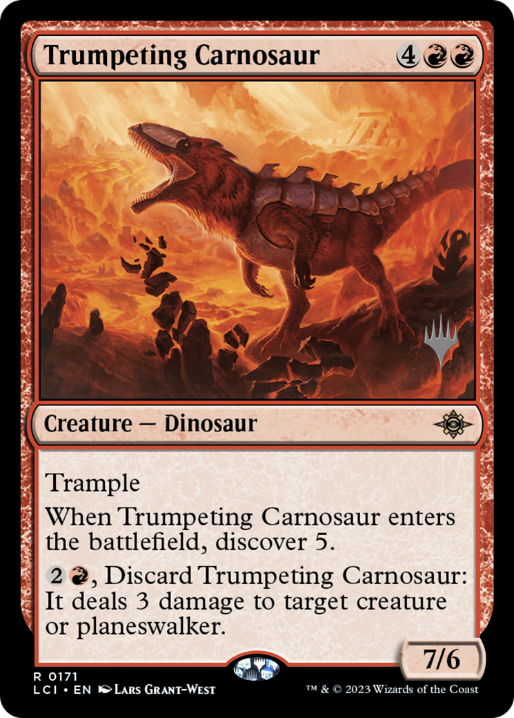 Trumpeting Carnosaur (PPLCI-171P)