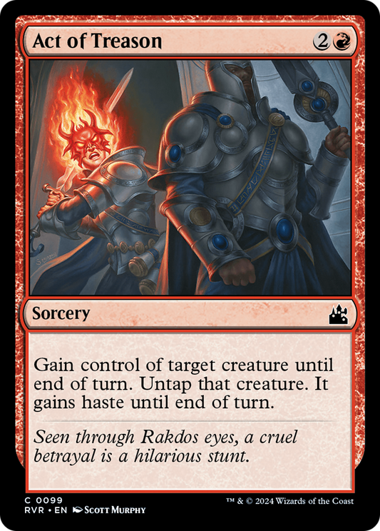 Act of Treason (RVR-099) (Foil)