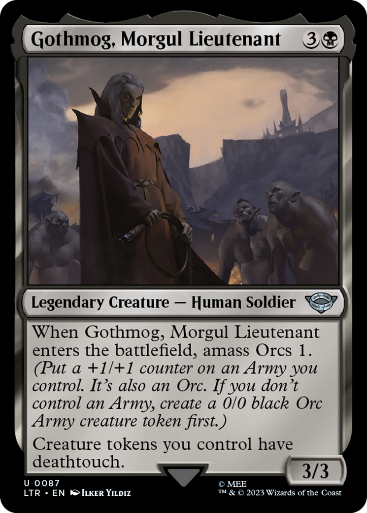 Gothmog, Morgul Lieutenant (LTR-087) (Foil)