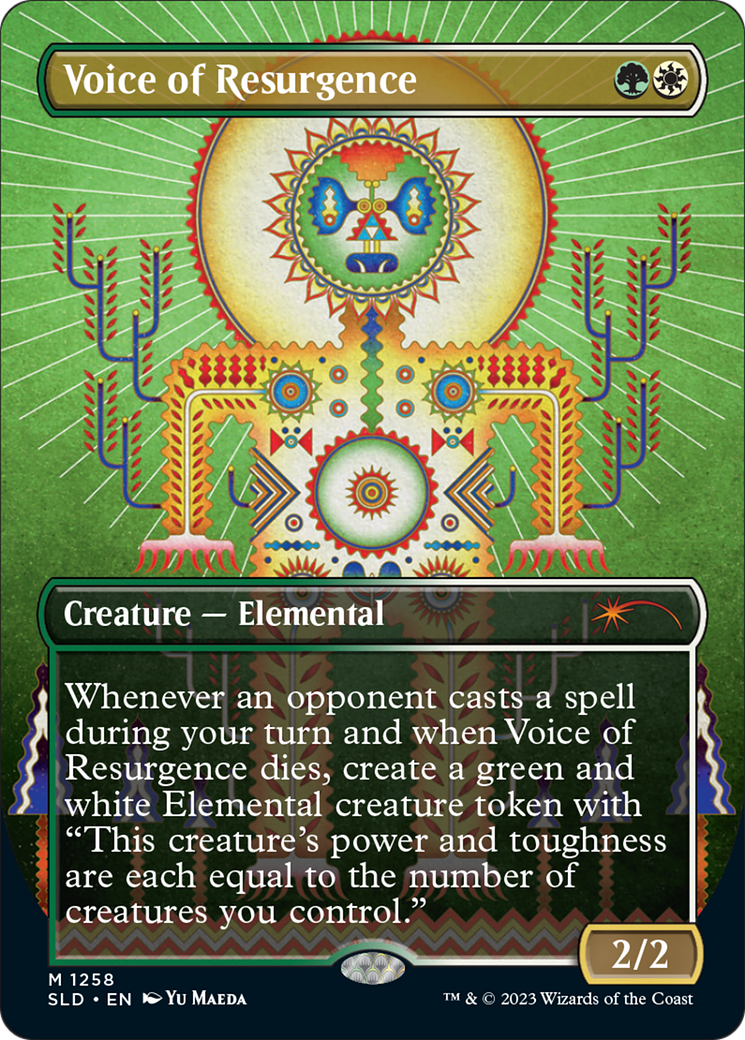 Voice of Resurgence (SLD-1258) (Borderless)