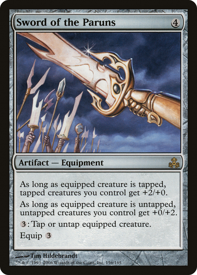 Sword of the Paruns (GPT-156)
