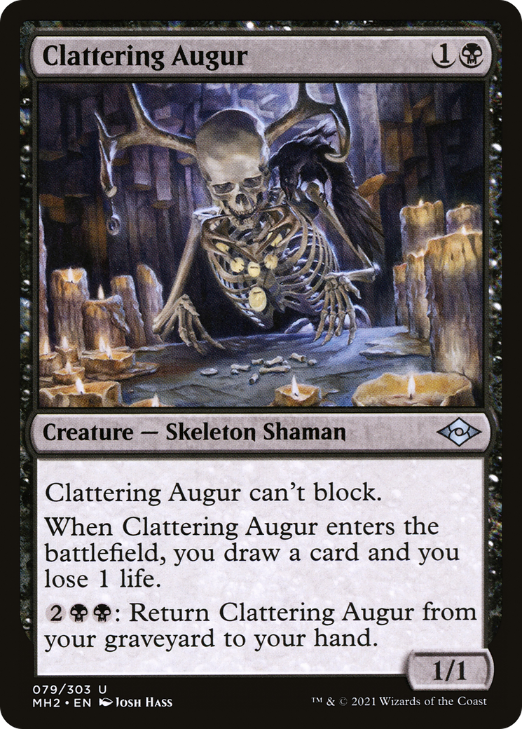 Clattering Augur (MH2-079) (Foil)