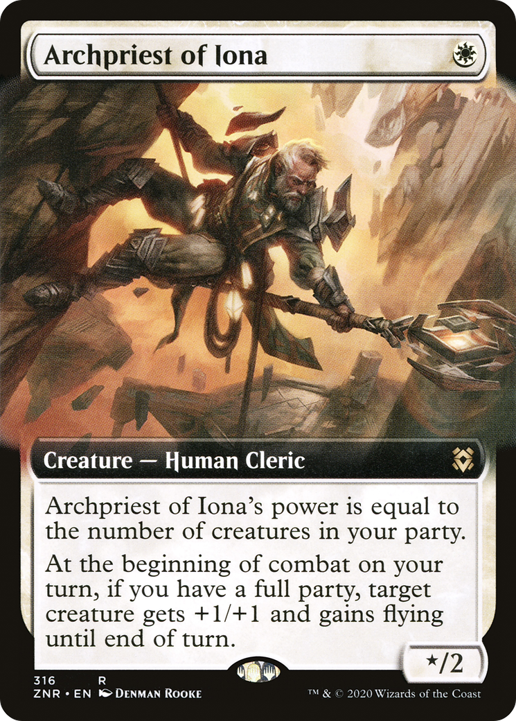 Archpriest of Iona (ZNR-316) (Extended Art)