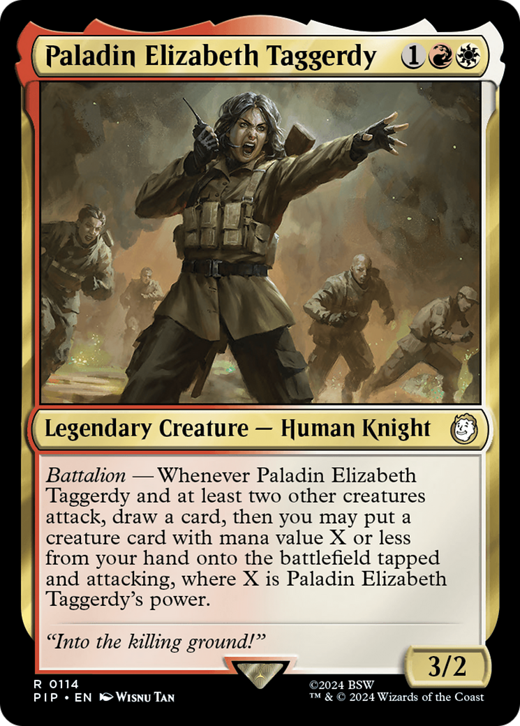 Paladin Elizabeth Taggerdy (PIP-114) (Foil)