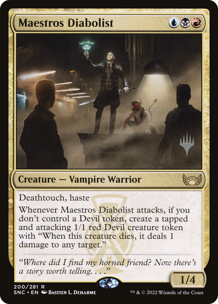 Maestros Diabolist (PPSNC-200P)
