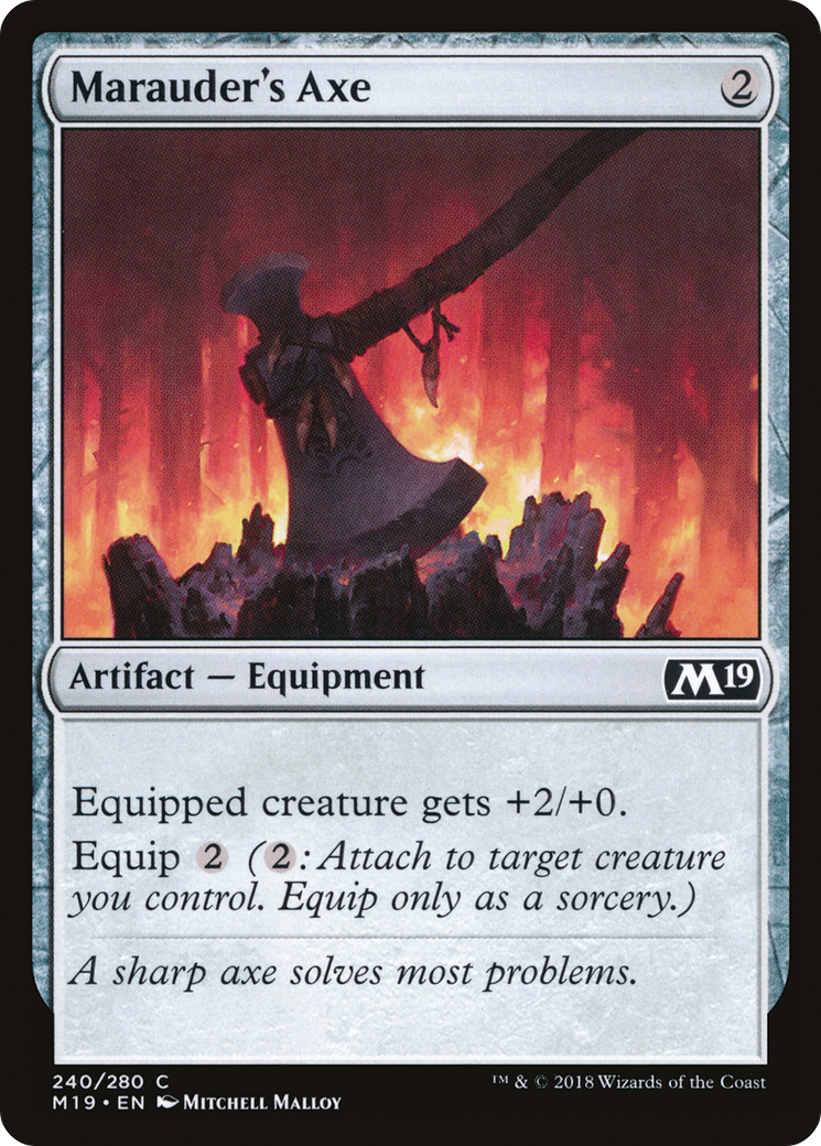 Marauder's Axe (M19-240)