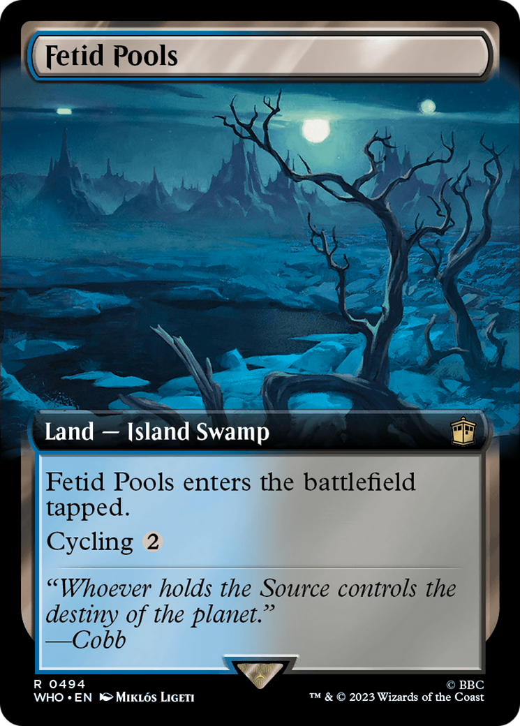 Fetid Pools (WHO-494) (Extended Art) (Foil)