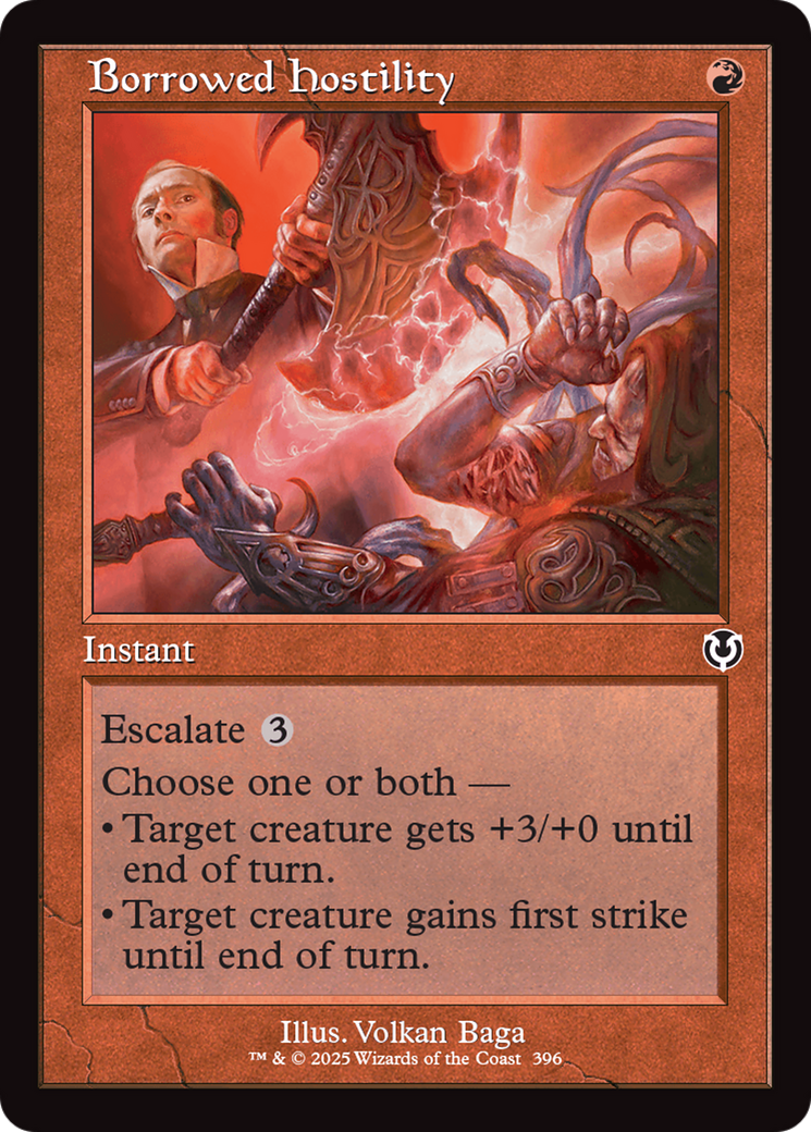 Borrowed Hostility (INR-396) (Foil)
