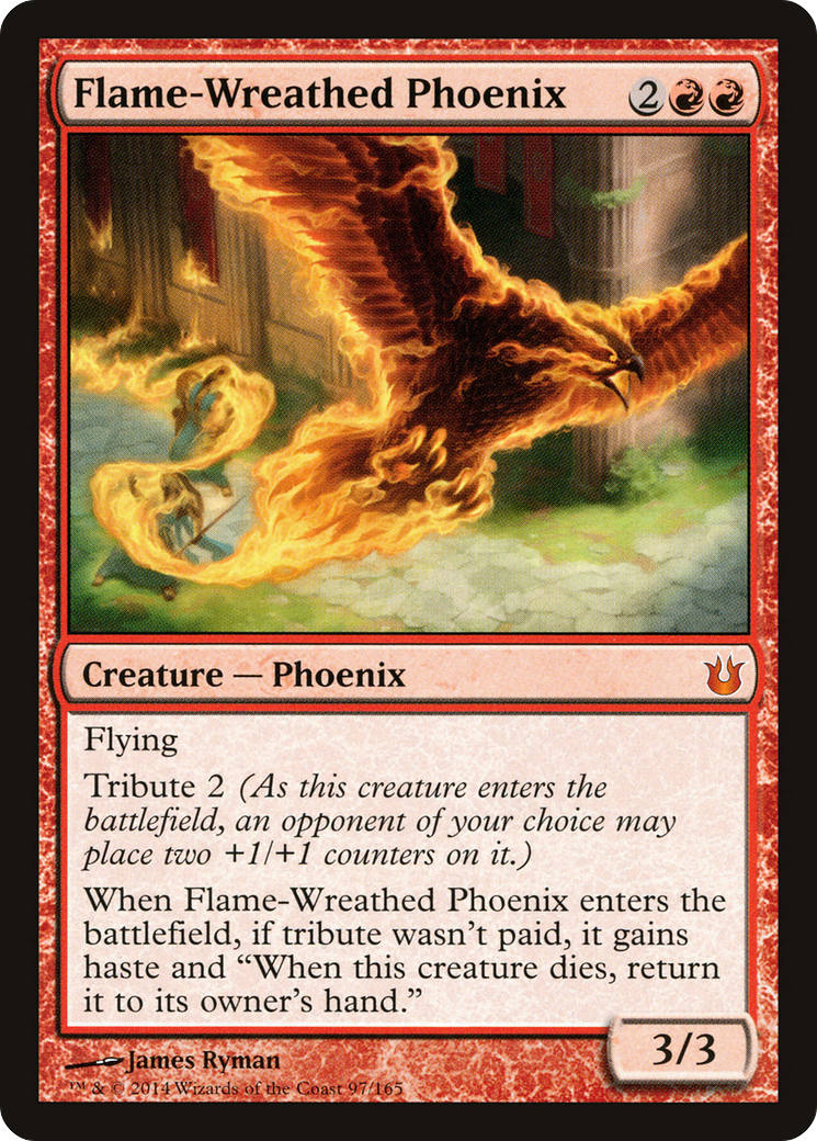 Flame-Wreathed Phoenix (BNG-097) (Foil)