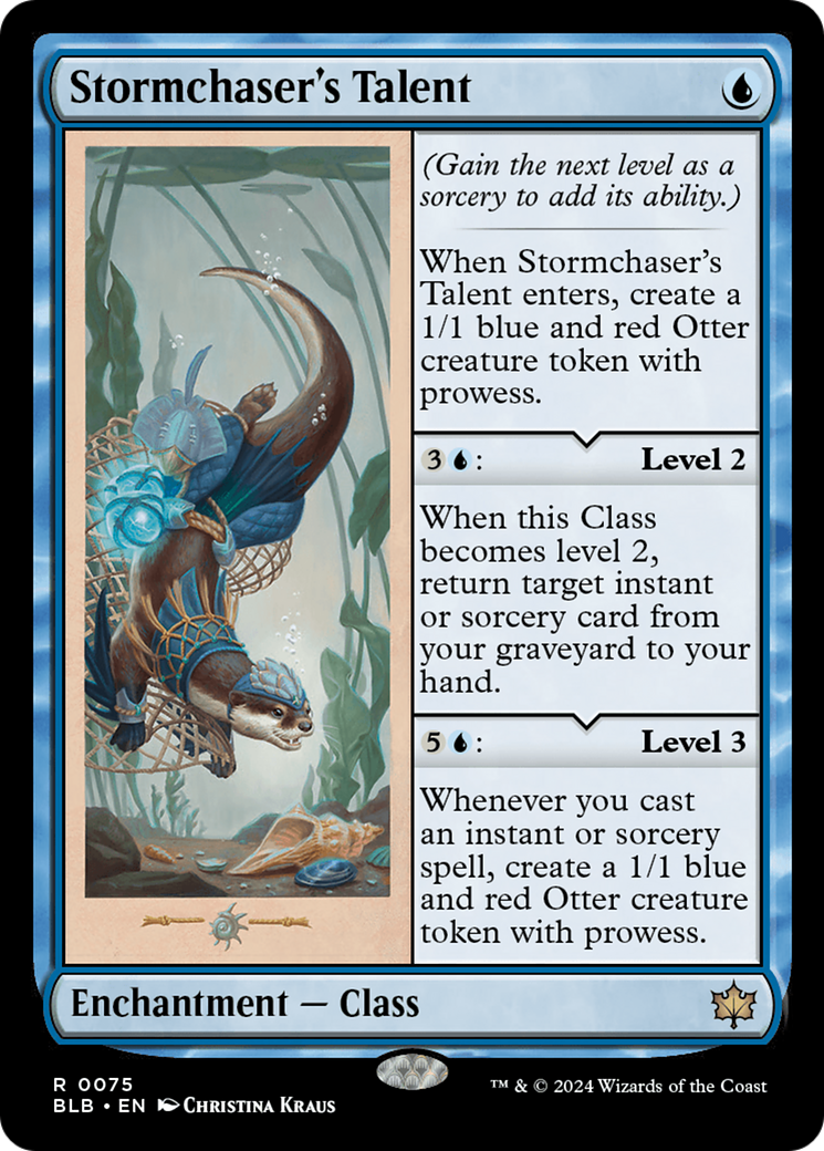 Stormchaser's Talent (BLB-075) (Foil)