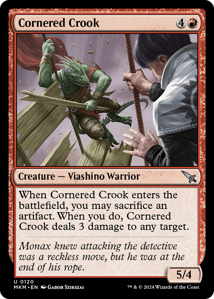 Cornered Crook (MKM-120)